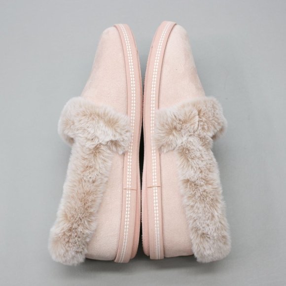 Skechers Ladies 8 Cozy Campfire Memory Foam Faux-Suede/Fur Comfort Slippers - Picture 12 of 12